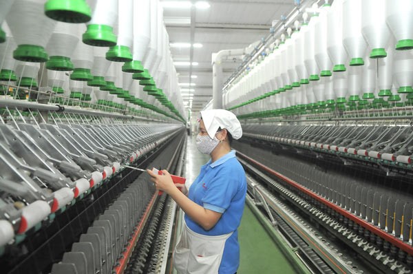 A garment and textile firm in HCMC (Photo: SGGP)
